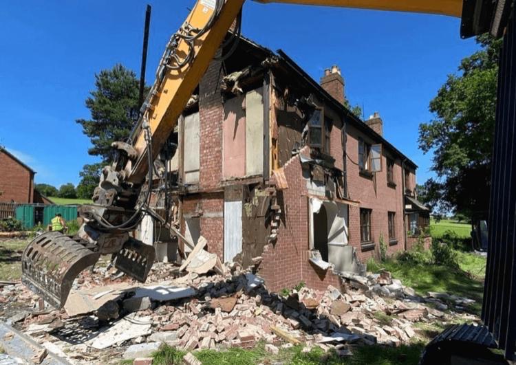 Our demolition services include: