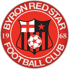The Byron Red Star Football Club crest